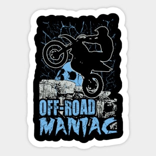 MOTOCROSS OFFROAD MANIAC Sticker